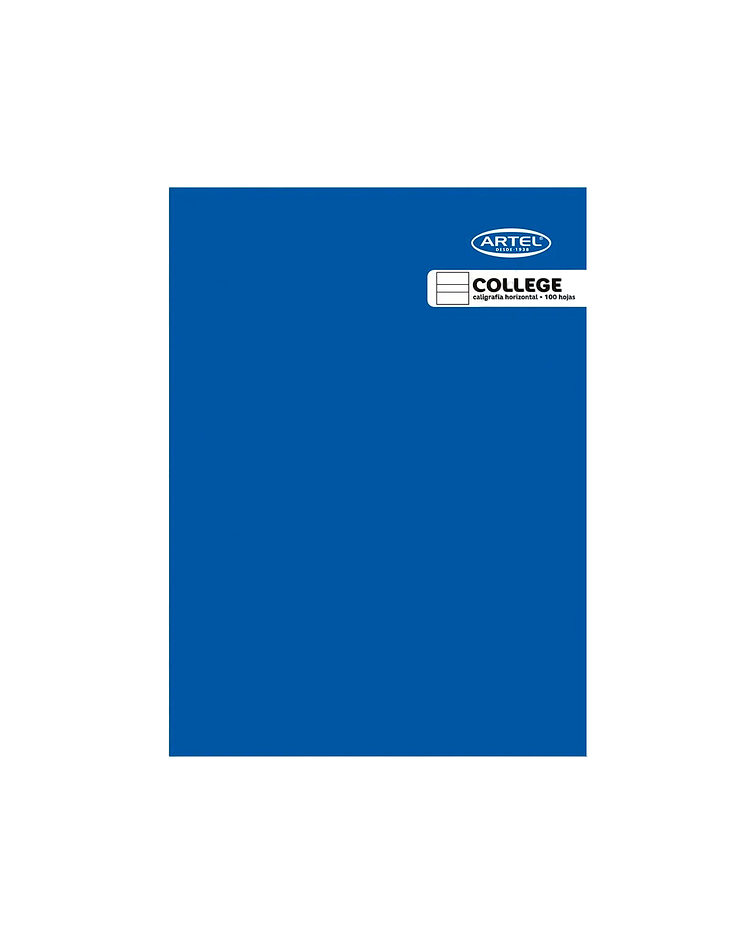 Cuaderno College 100 Hojas Caligrafía Horizontal - Artel