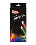 Set Acrílicos 12 Colores 12ml - Artel