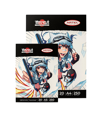 Block Dibujo Artel Manga 20 Hojas - Artel
