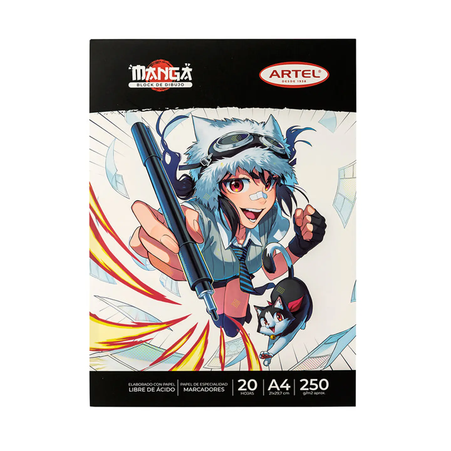 Block Dibujo Artel Manga 20 Hojas - Artel 2