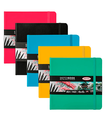 Sketchbook 15x15 80hjs 140 grs - Artel