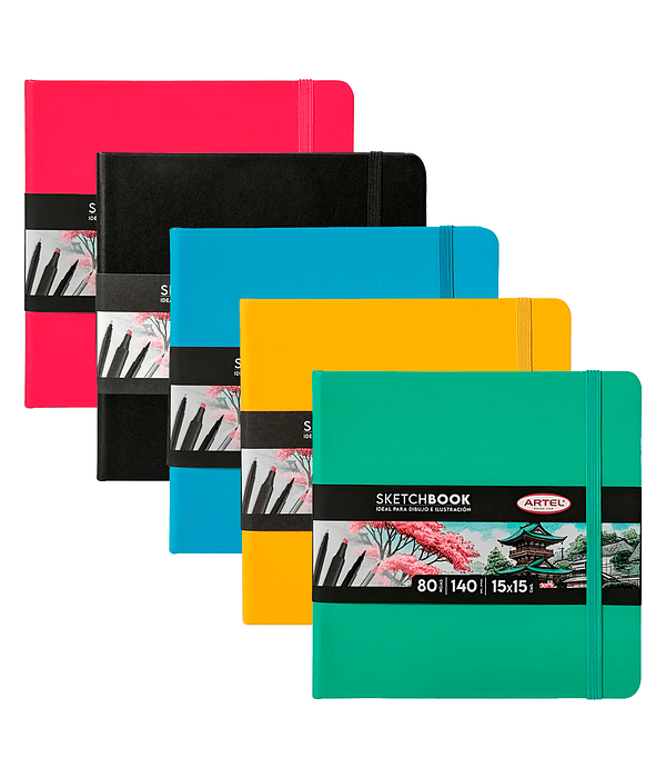 Sketchbook 15x15 80hjs 140 grs - Artel
