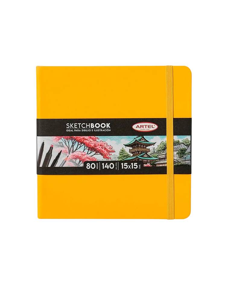 Sketchbook 15x15 80hjs 140 grs - Artel