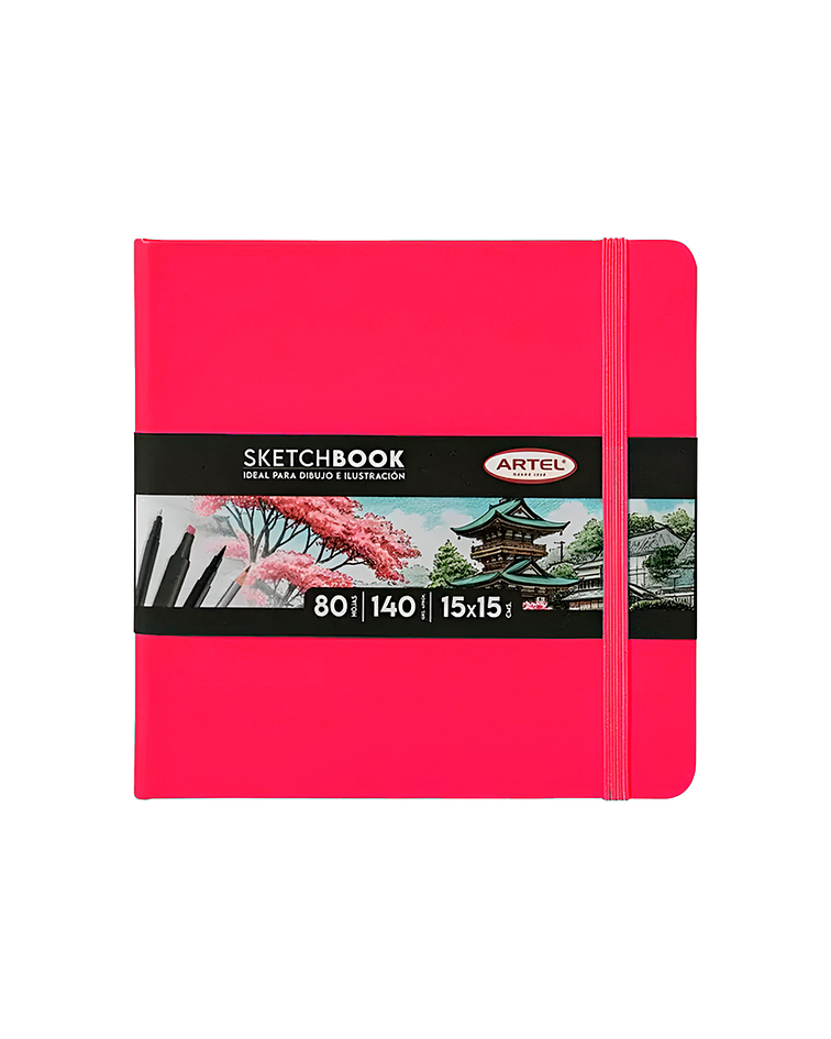 Sketchbook 15x15 80hjs 140 grs - Artel