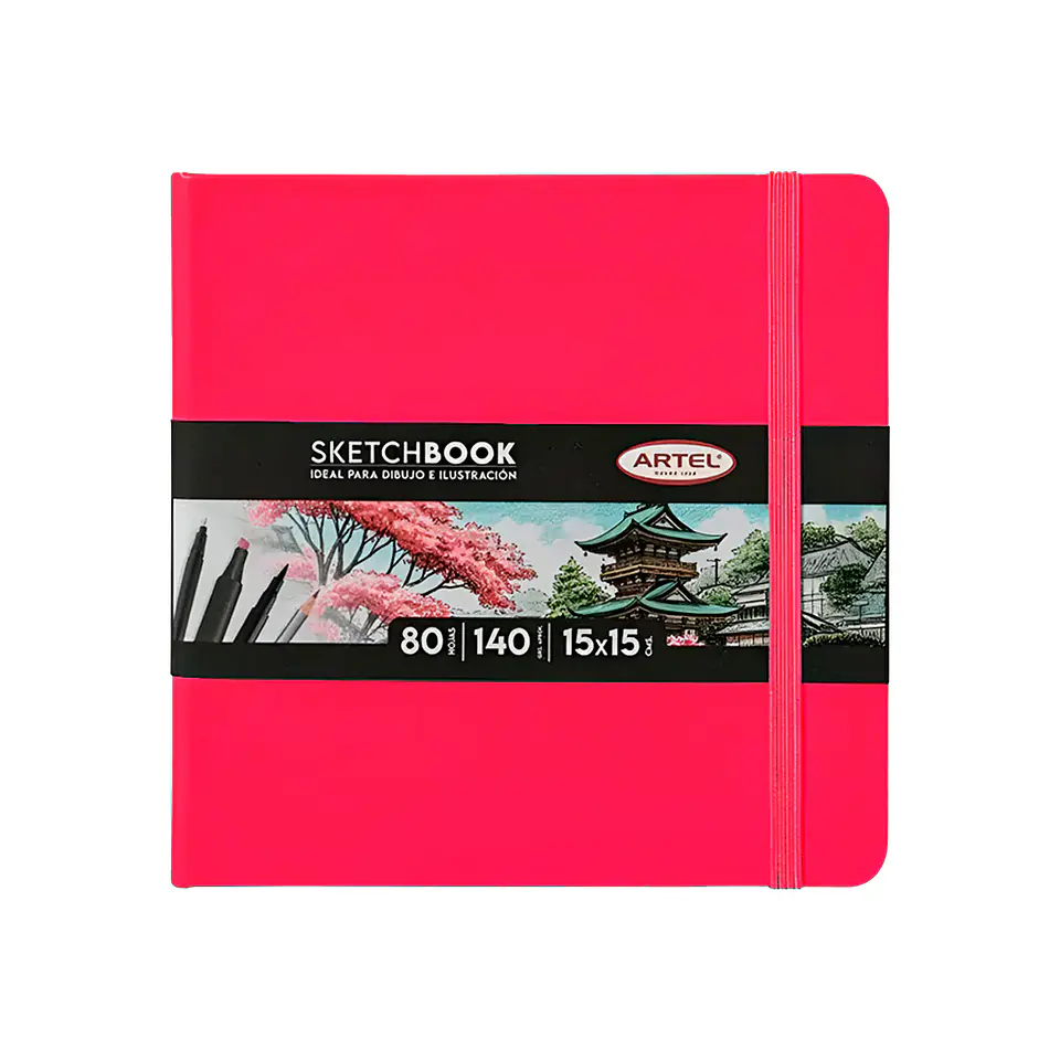 Sketchbook 15x15 80hjs 140 grs - Artel 5