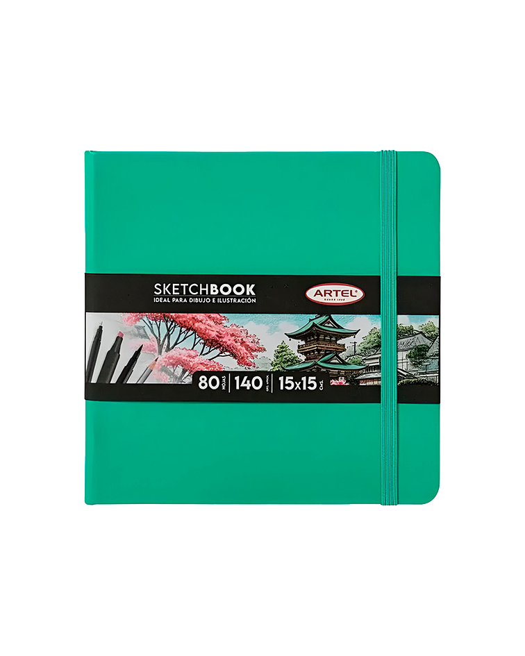 Sketchbook 15x15 80hjs 140 grs - Artel