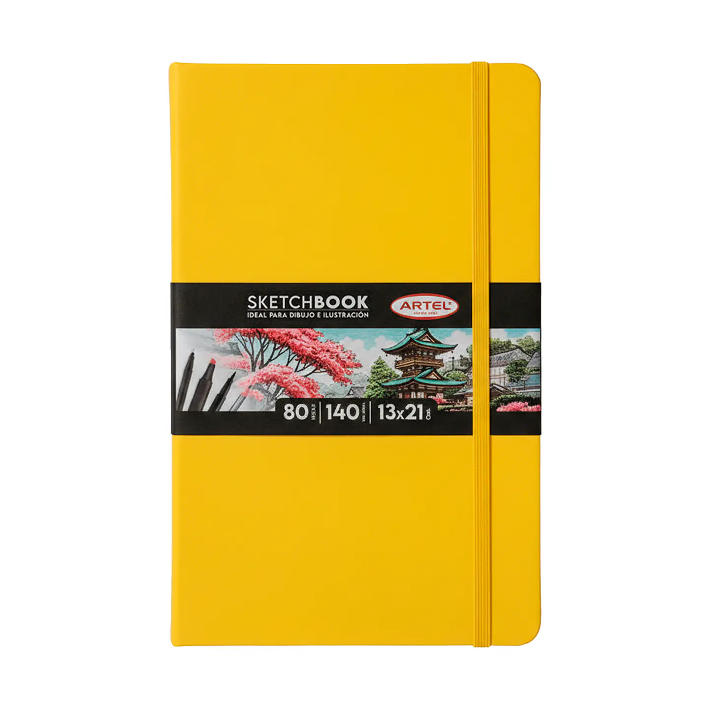 Sketchbook 13x21 80hjs 140 grs - Artel 2