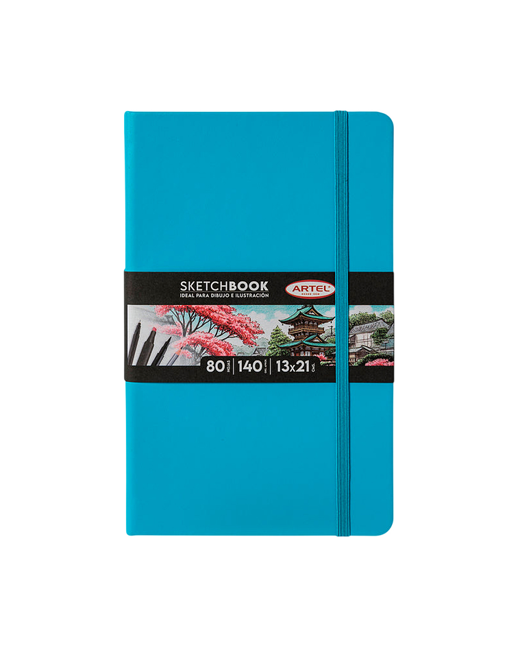 Sketchbook 13x21 80hjs 140 grs - Artel