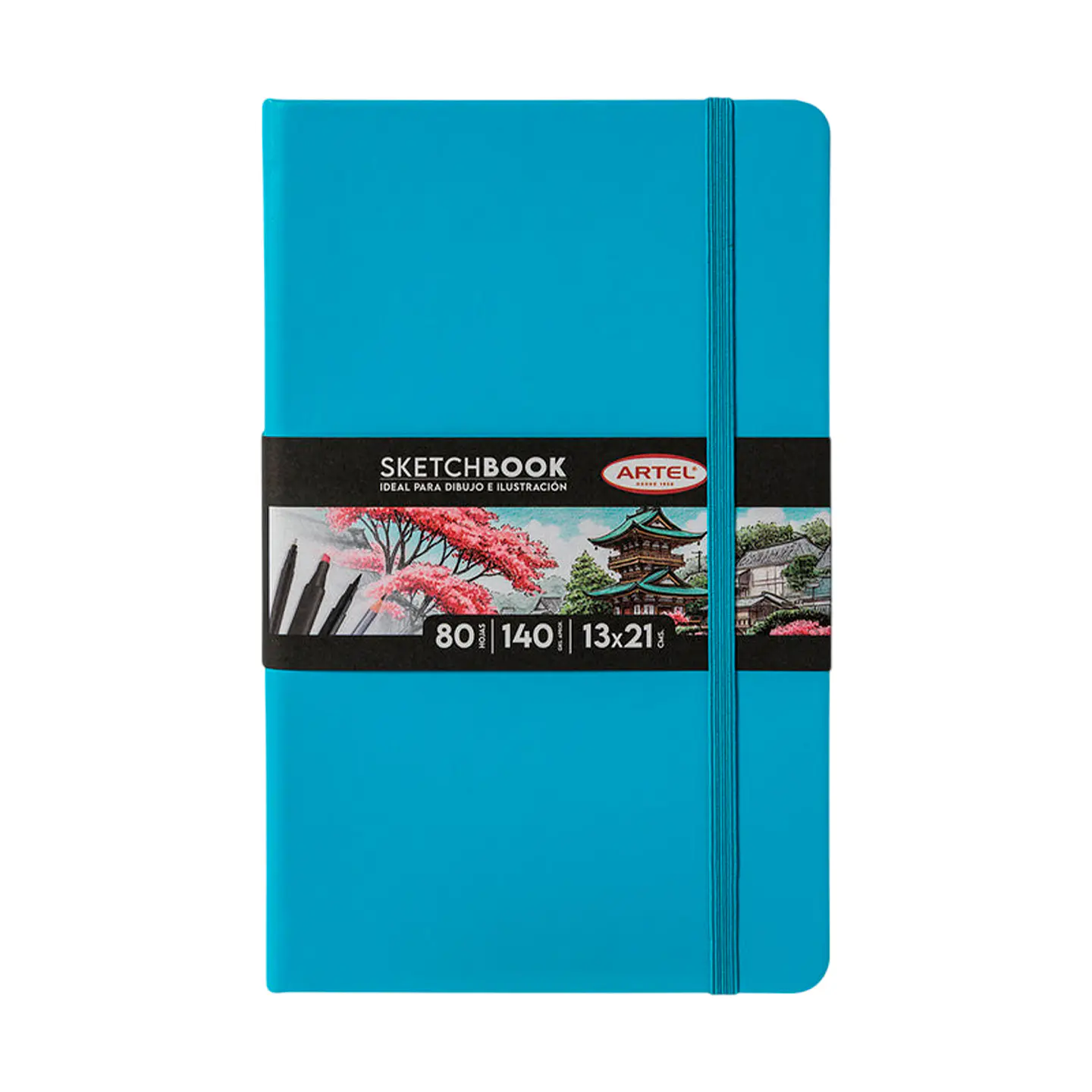 Sketchbook 13x21 80hjs 140 grs - Artel 3