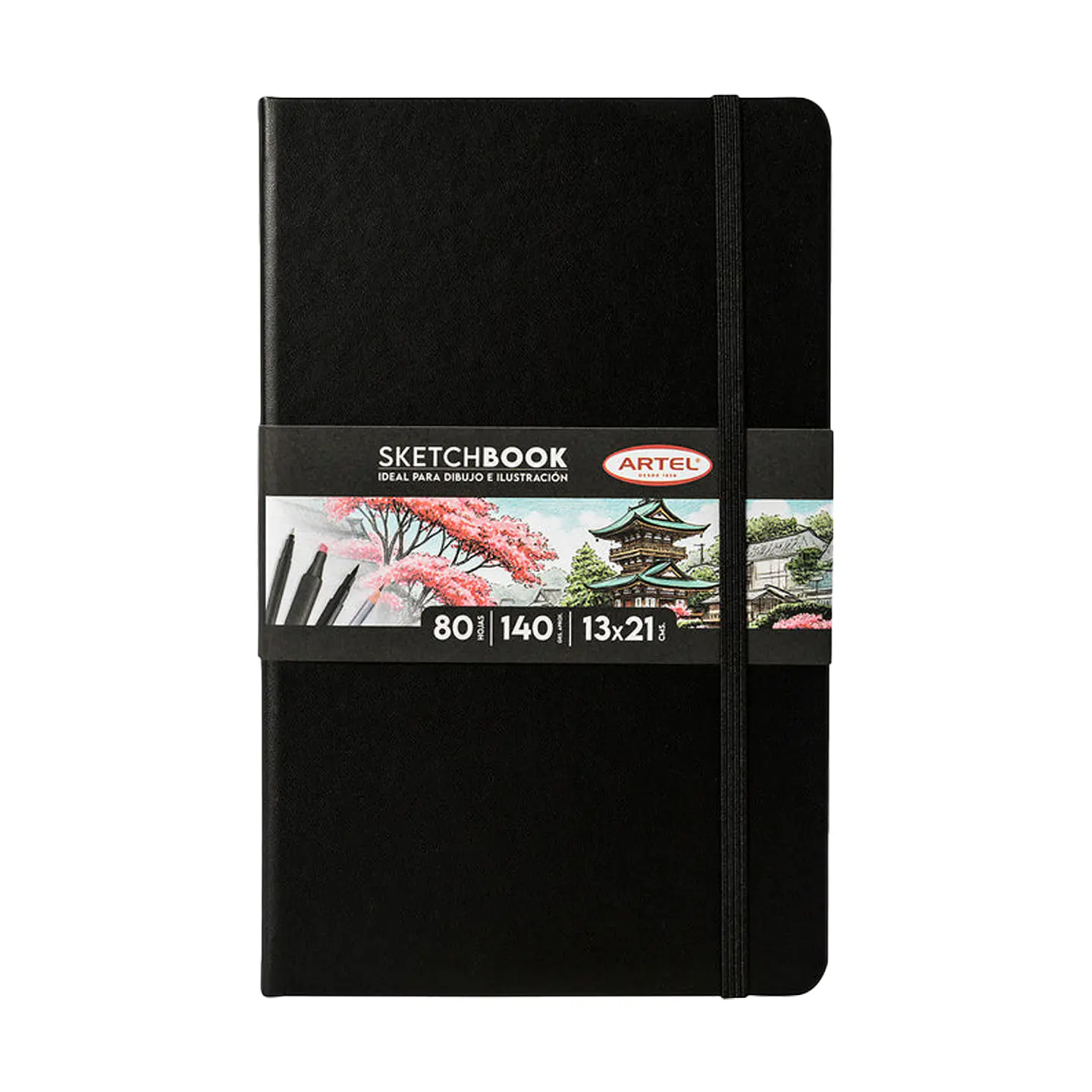 Sketchbook 13x21 80hjs 140 grs - Artel 4