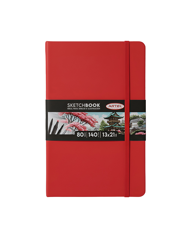 Sketchbook 13x21 80hjs 140 grs - Artel
