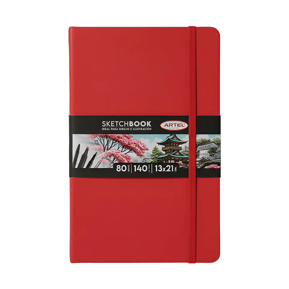 Sketchbook 13x21 80hjs 140 grs - Artel 5
