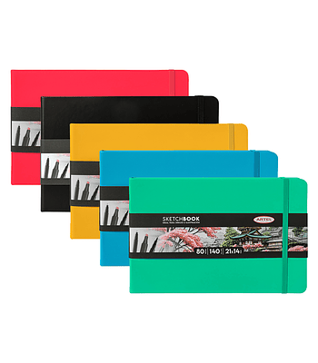 Sketchbook 21x14 80hjs 140 grs - Artel