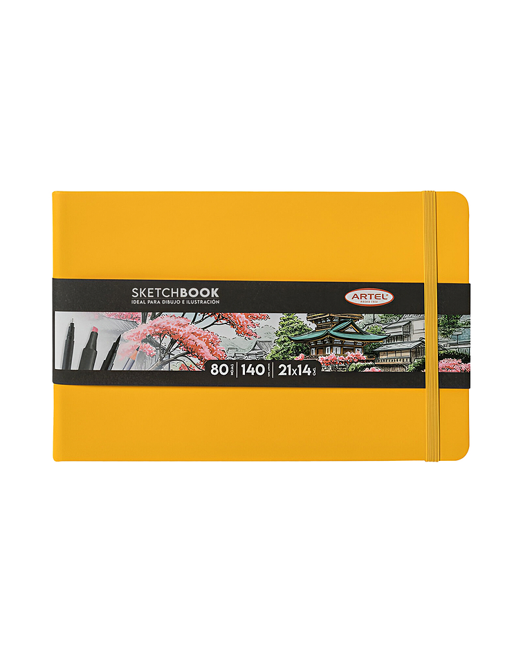 Sketchbook 21x14 80hjs 140 grs - Artel