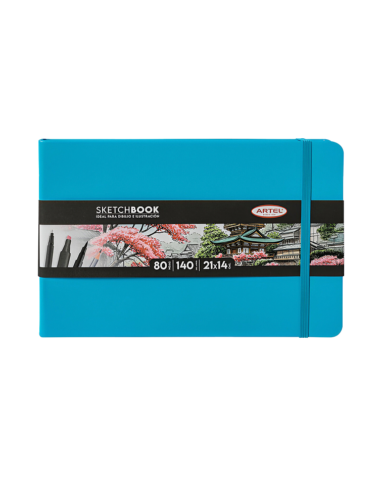 Sketchbook 21x14 80hjs 140 grs - Artel