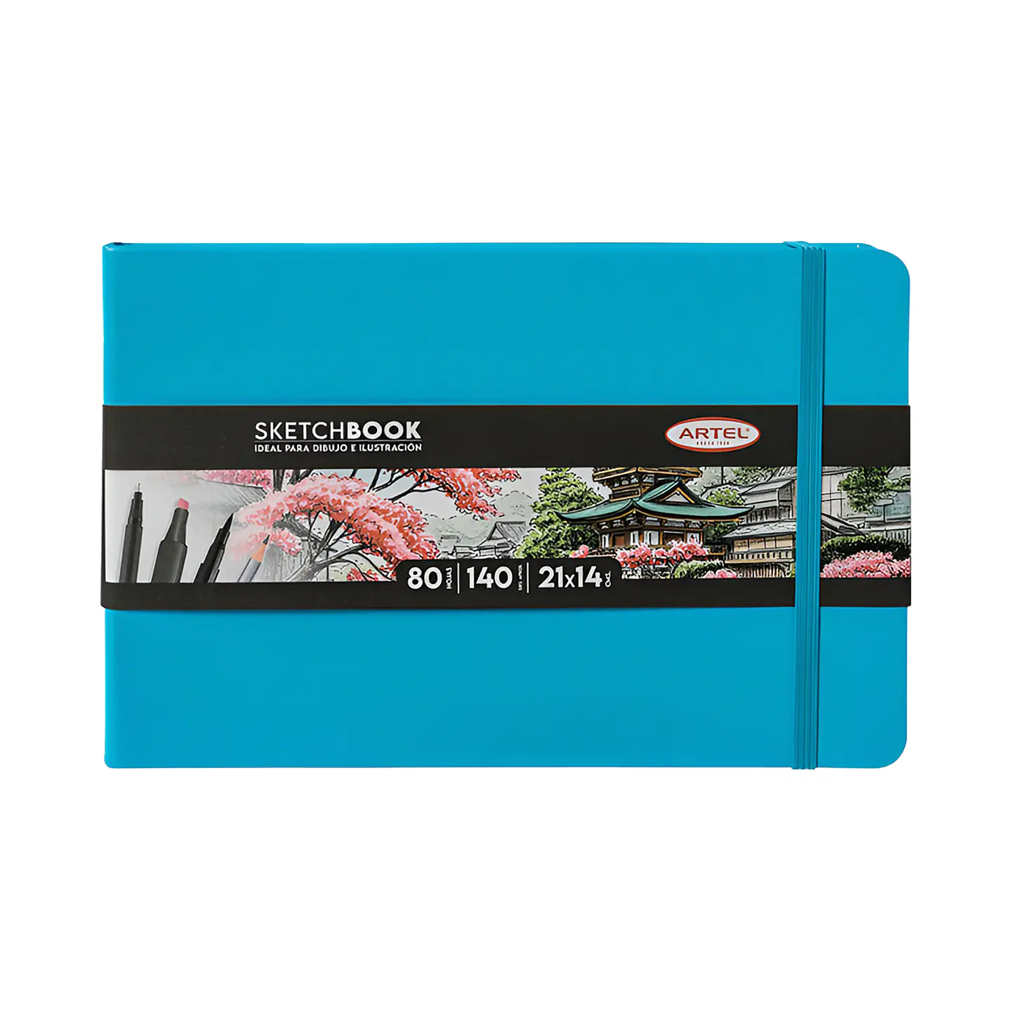 Sketchbook 21x14 80hjs 140 grs - Artel 3