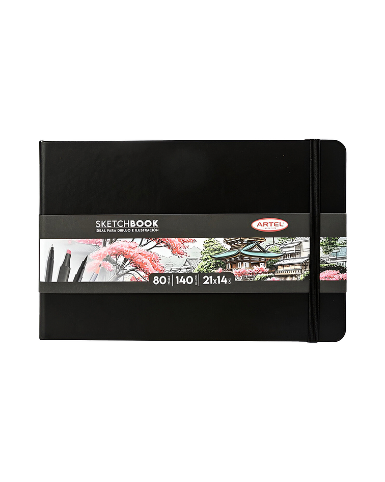 Sketchbook 21x14 80hjs 140 grs - Artel