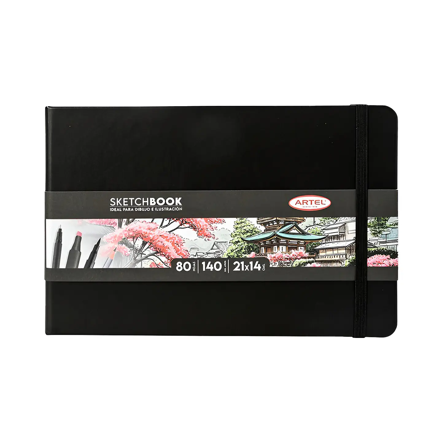 Sketchbook 21x14 80hjs 140 grs - Artel 4