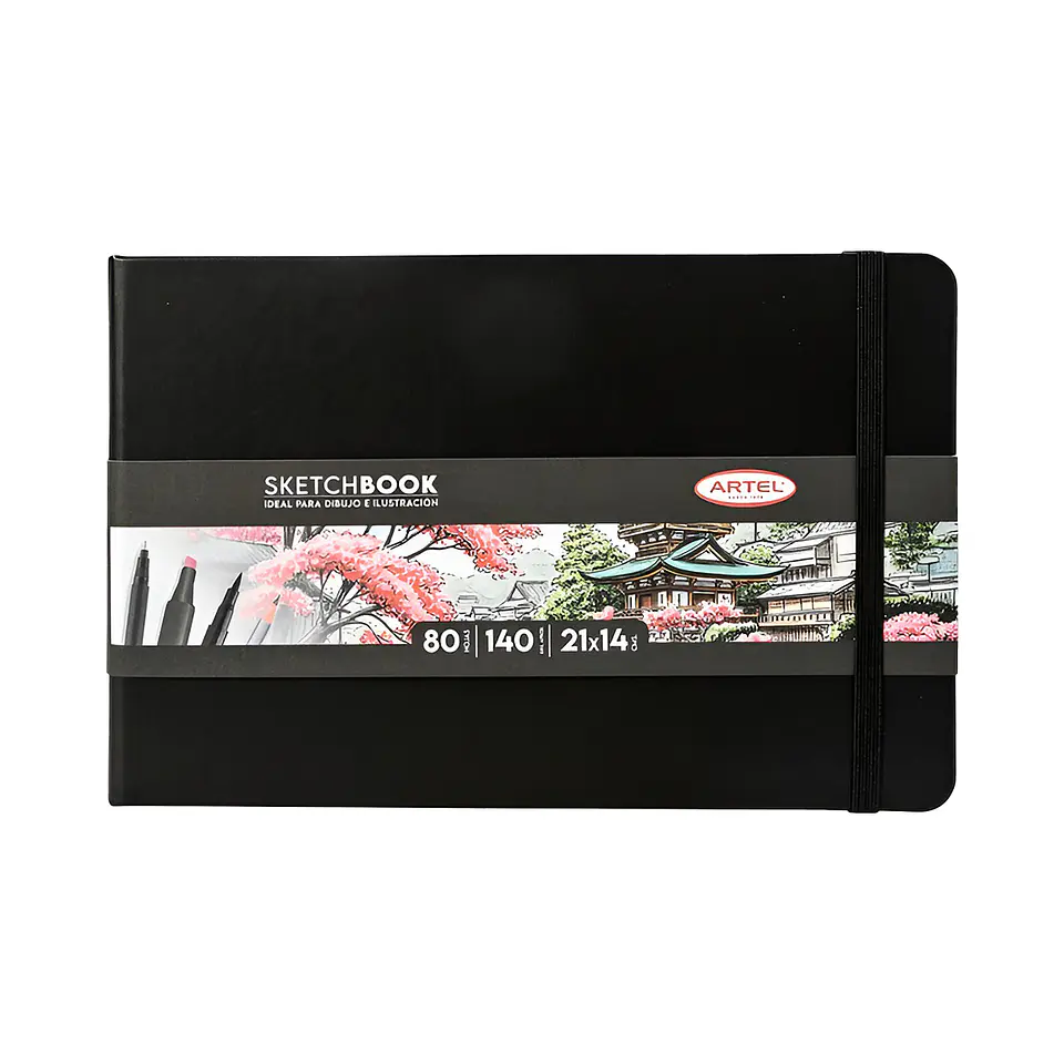Sketchbook 21x14 80hjs 140 grs - Artel 4