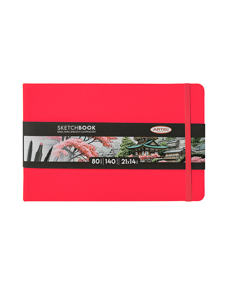 Sketchbook 21x14 80hjs 140 grs - Artel