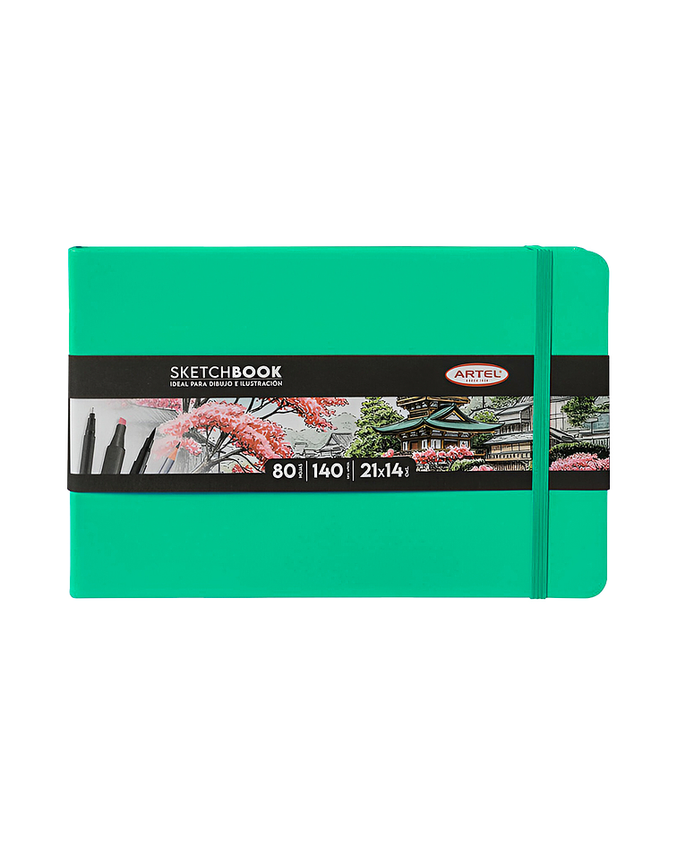Sketchbook 21x14 80hjs 140 grs - Artel