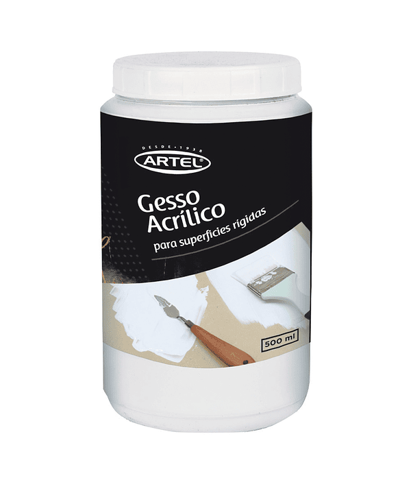 Gesso Acrílico 500ml - Artel