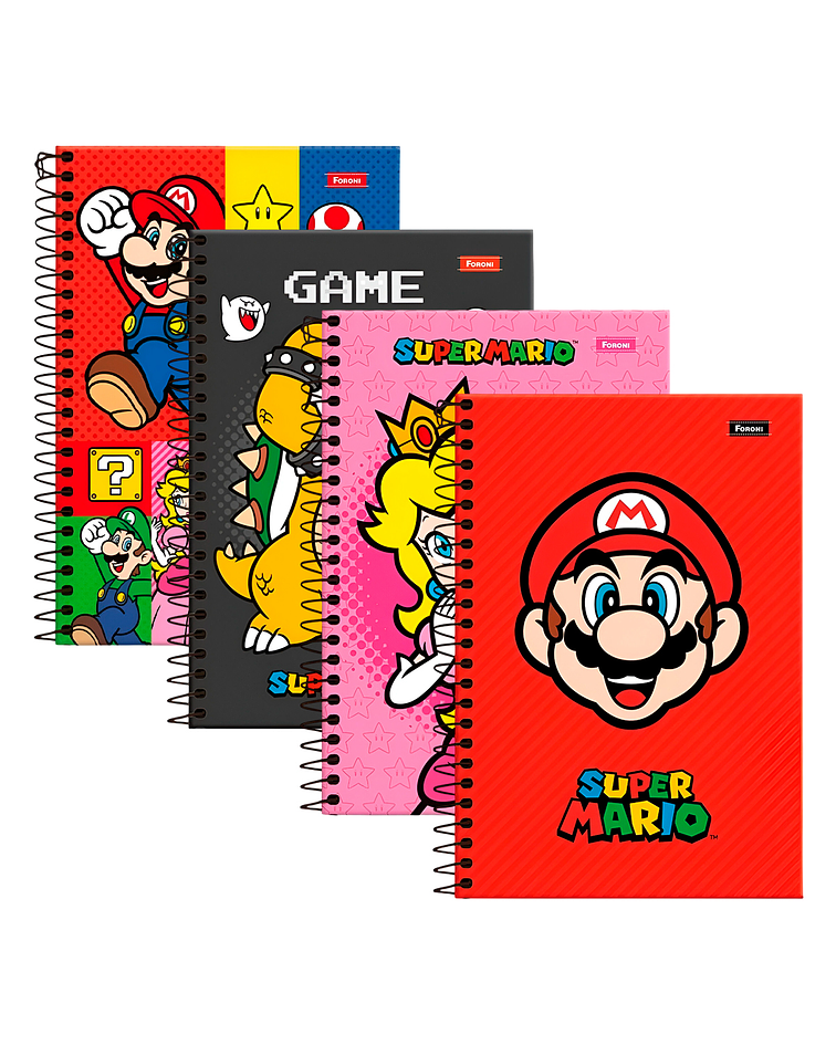Cuaderno Especial 120hjs Triple 7mm Mario - Foroni