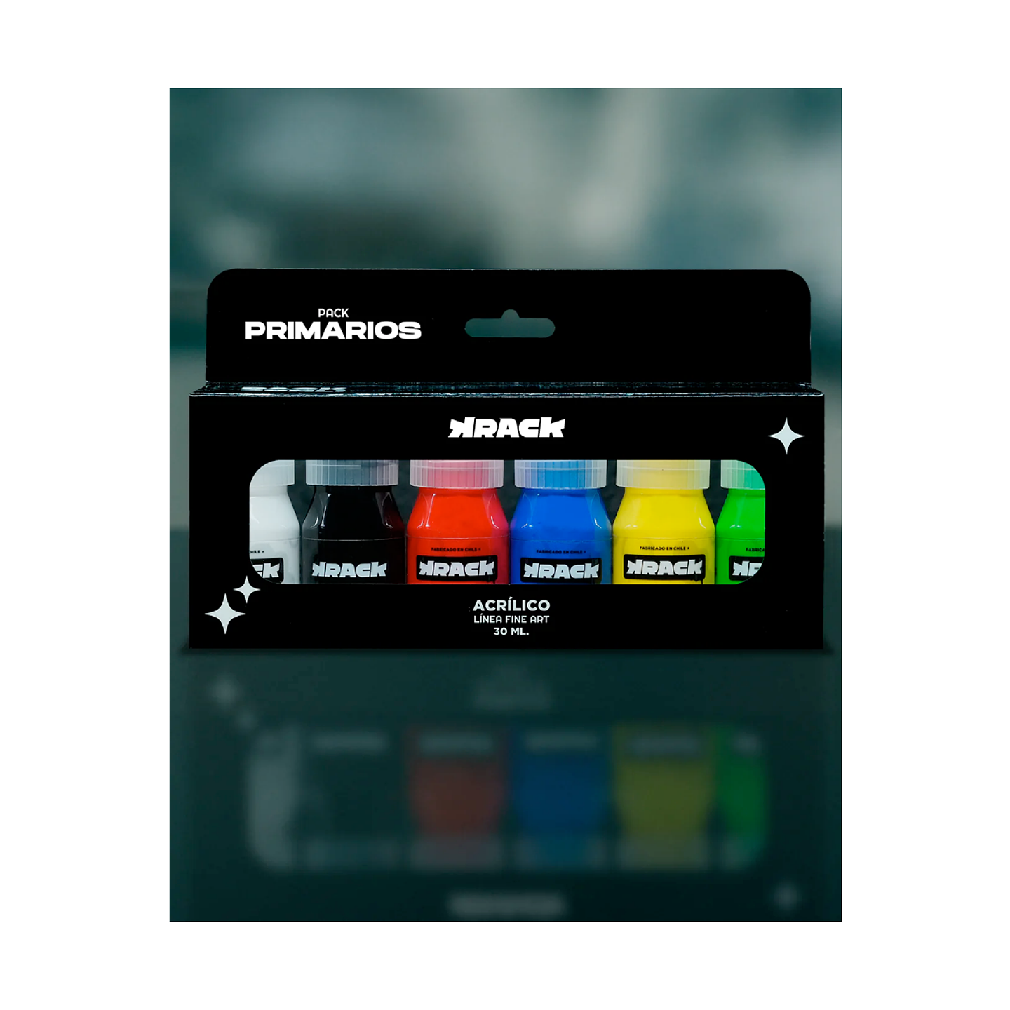 Pack Acrilicos Primarios 30ml 3