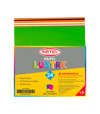 Sobre Papel Lustre - Artel