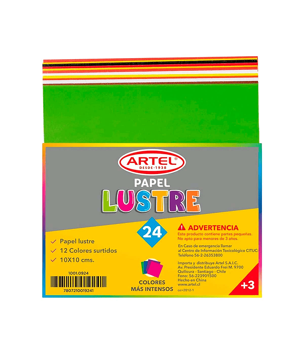 Sobre Papel Lustre - Artel