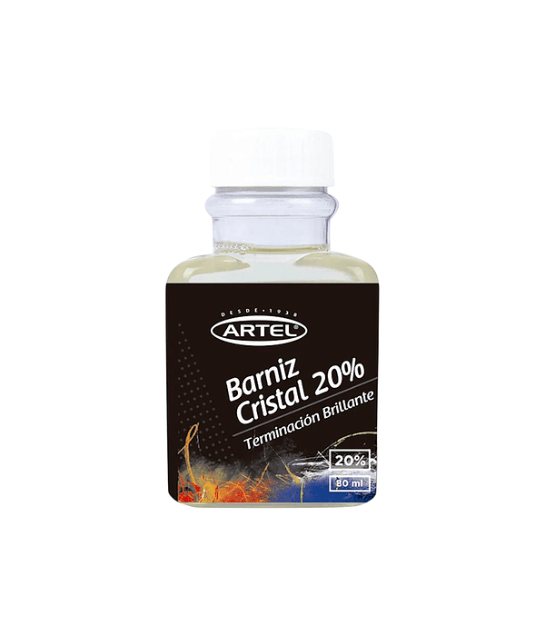 Barniz Cristal 20% 80ml - Artel