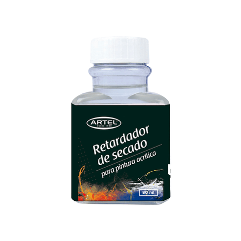 Retardador Secado Pintura Acrílica 80ml - Artel