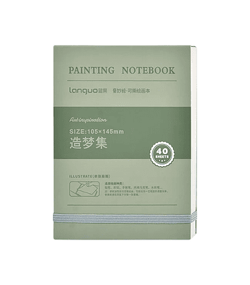 Papel de Acrilico 10x14cm 80hj 250gr - Languo