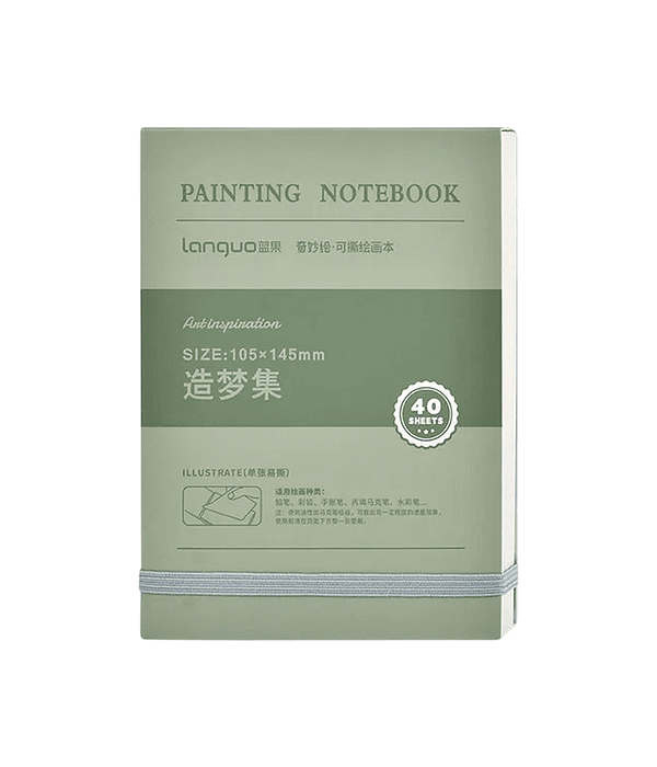 Papel de Acrilico 10x14cm 80hj 250gr - Languo