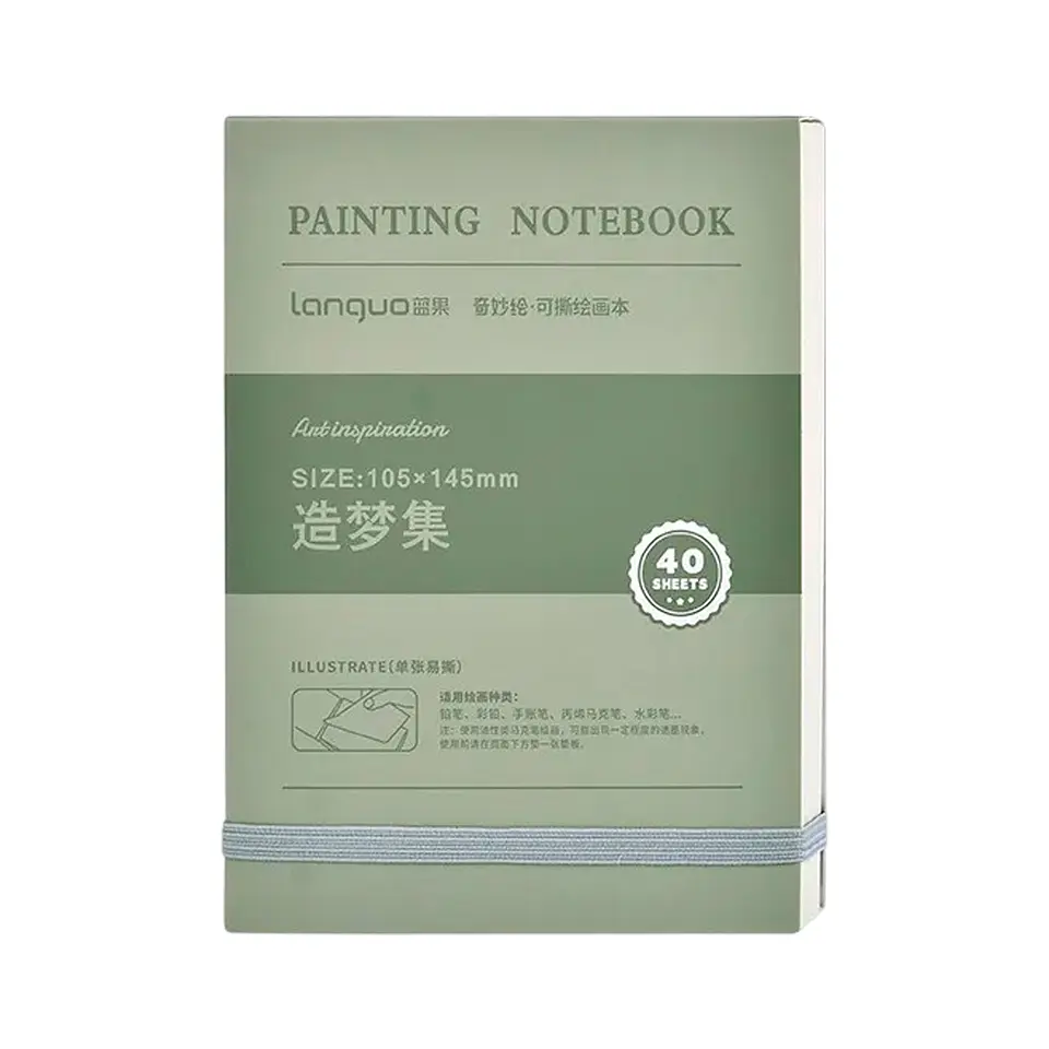 Papel de Acrilico 10x14cm 80hj 250gr - Languo 1