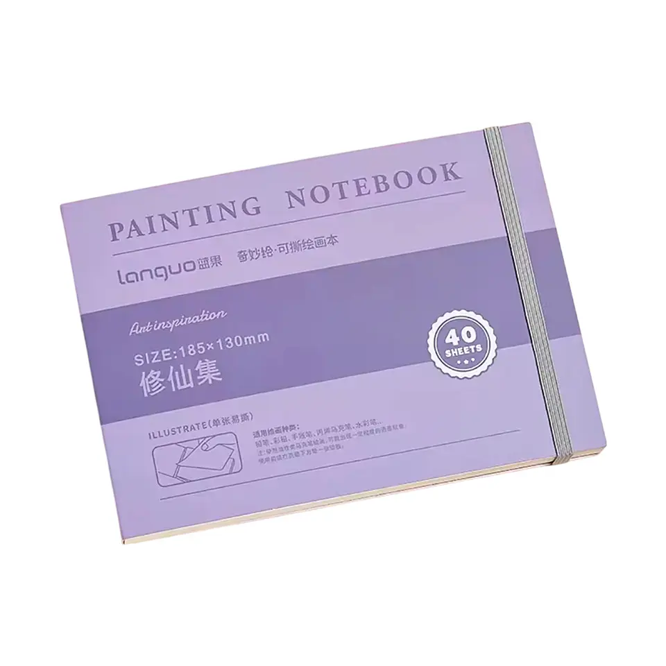 Papel de Acrilico 18x13cm 80hj 250gr - Languo 2