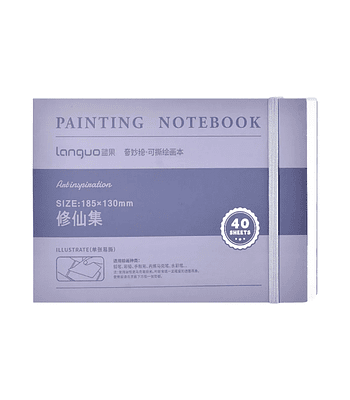 Papel de Acrilico 18x13cm 80hj 250gr - Languo