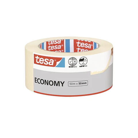 Cinta de Enmascarar Tesa Masking Basic (50m x 50mm)