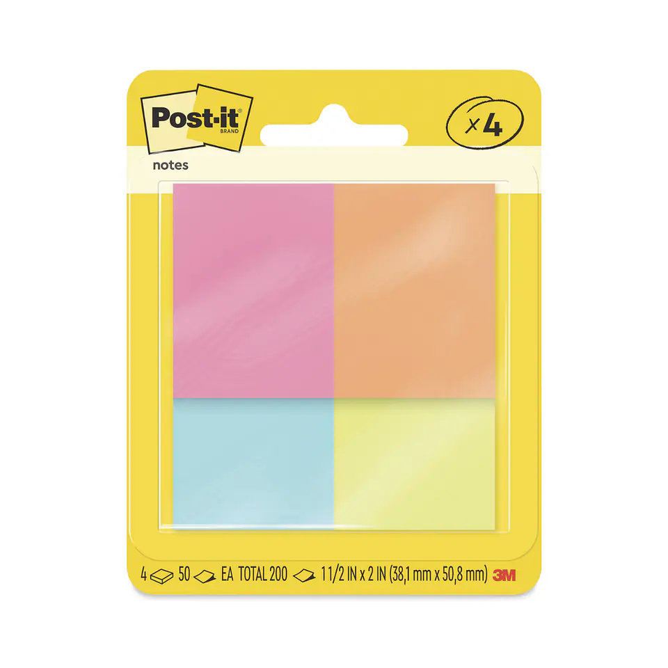 Notas Adhesivas Post It Notes 38,1x50,8mm 1