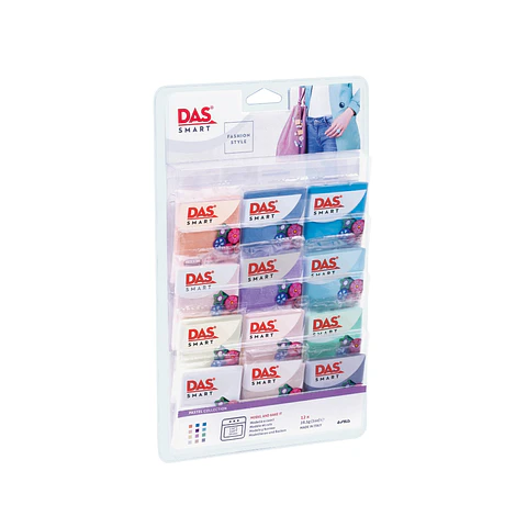 Arcilla Polimérica Das Smart Set Pastel 12 Colores 28gr