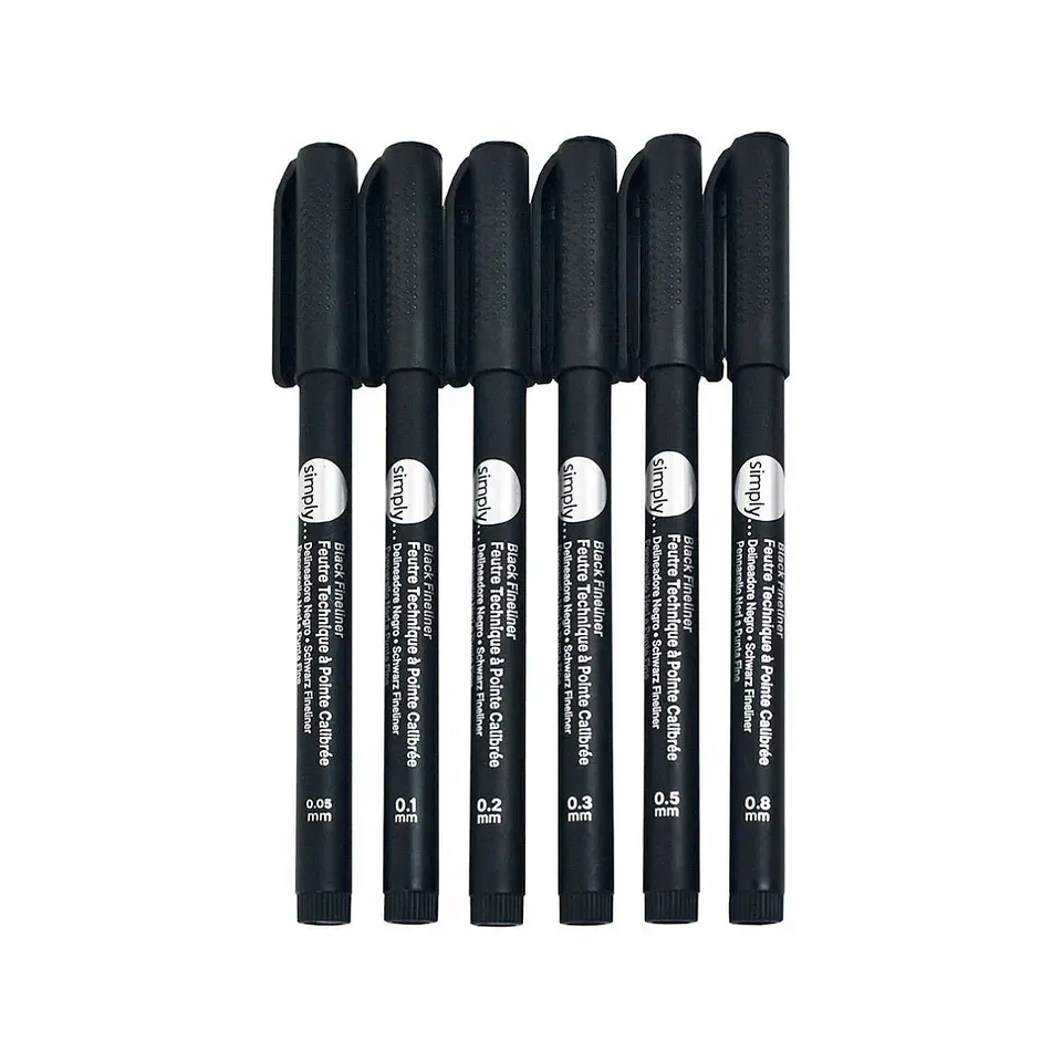 Set De Dibujo Técnico Daler Rowney Simply 6 Tiralineas 2
