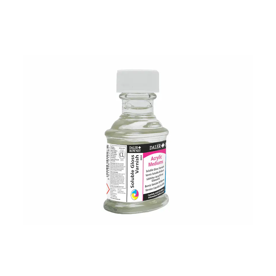 Barniz Acrílico Brillante Daler Rowney 75ml - Gloss Varnish 2