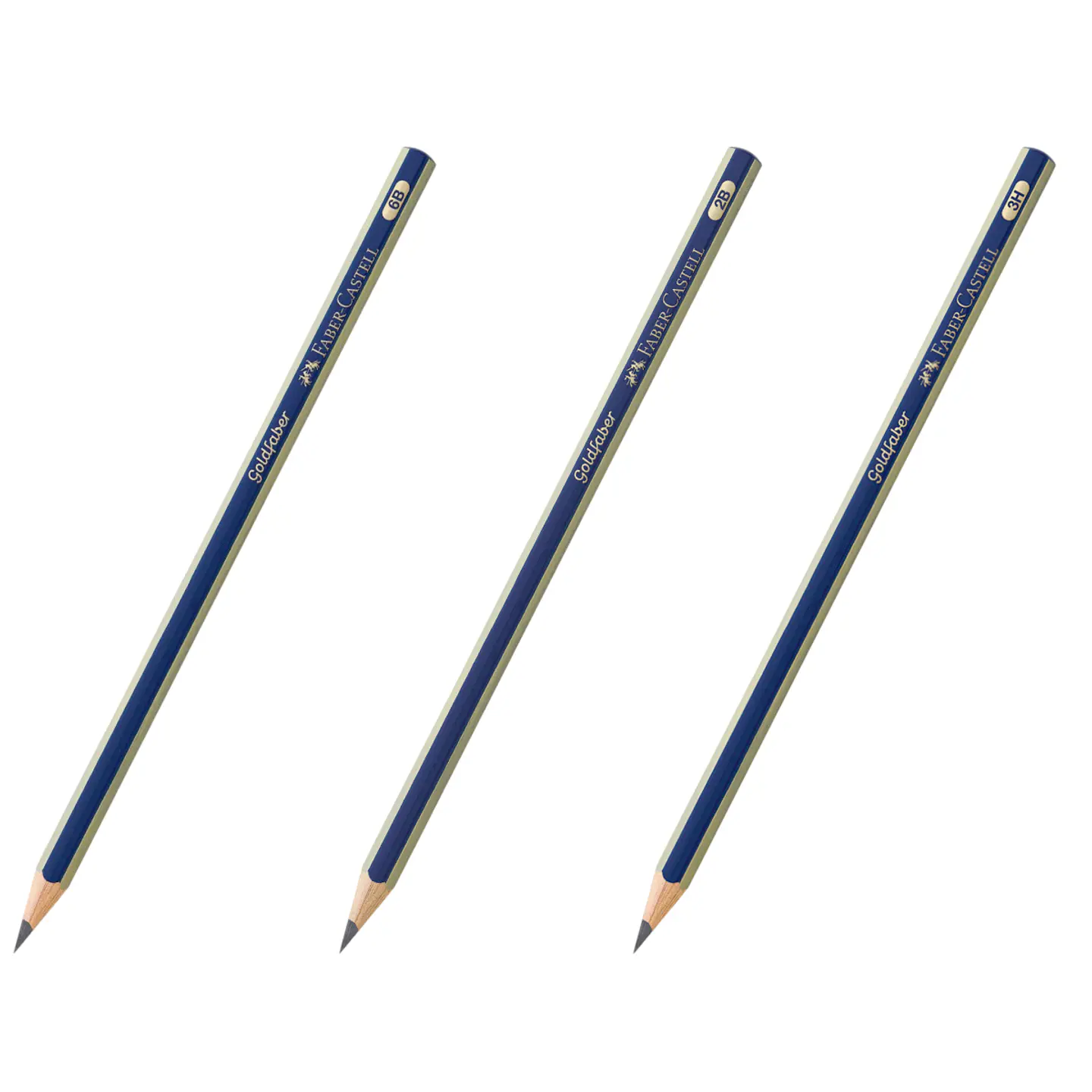 Lápiz de Grafito Faber-Castell 1221 Goldfaber 1