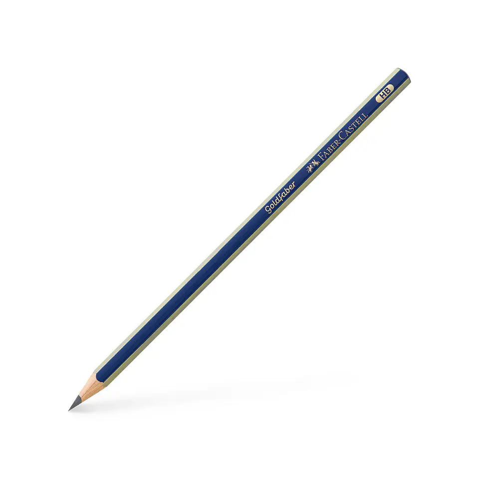 Lápiz de Grafito Faber-Castell 1221 Goldfaber 6