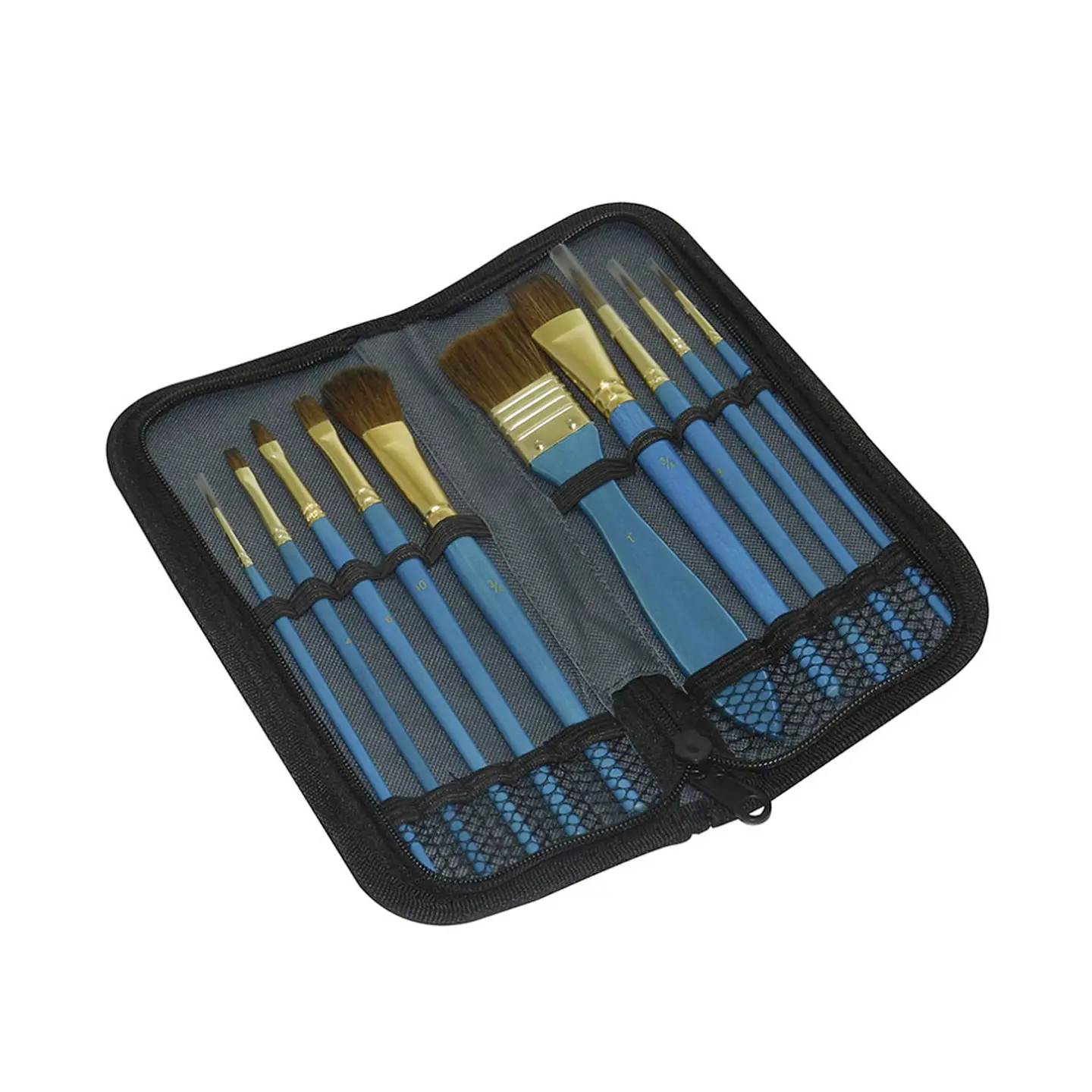 Set 10 Pinceles Artel de Pelo Natural Pony 1