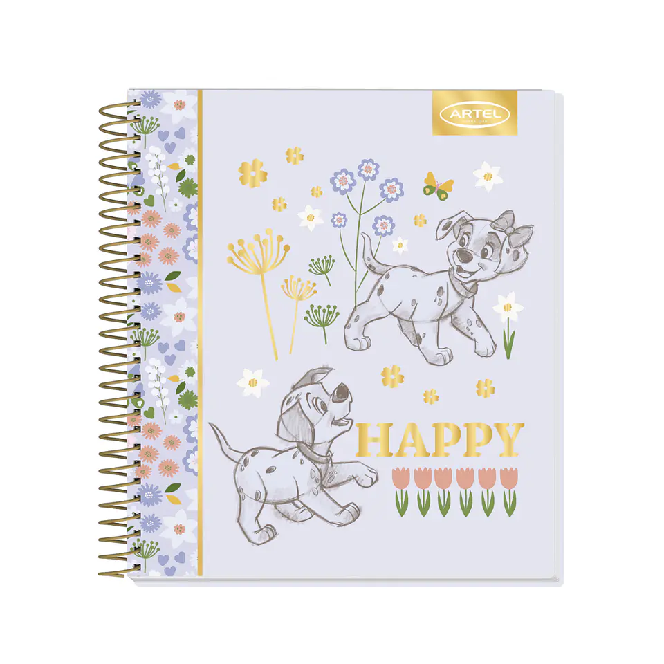 Cuaderno Book Artel 120 Hojas 7Mm Clásicos Disney 3