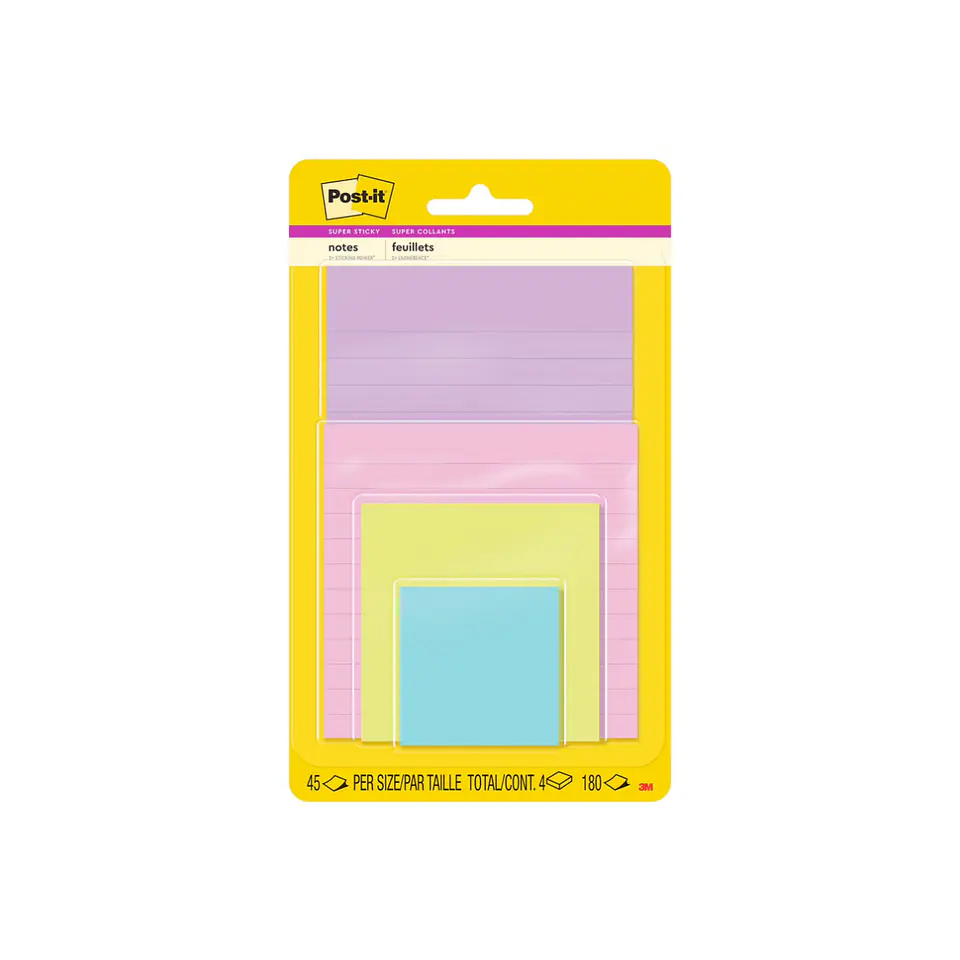 Nota Adhesiva 3m Post-it Tamaños Surtidos 1
