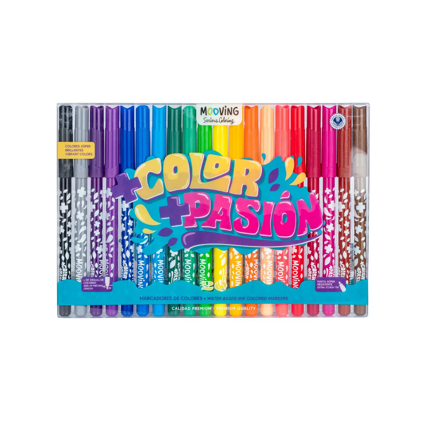 Estuche de 20 Marcadores de Colores Premium 1