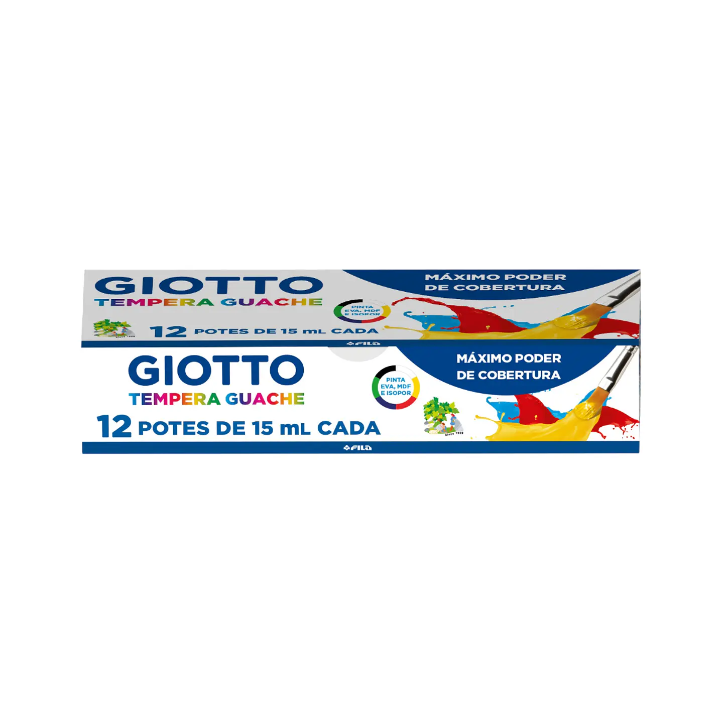 Set de Témperas Giotto 15 ml 12 Colores 1