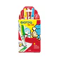 Marcador Giotto Bebe 6 Colores - Miniatura 2